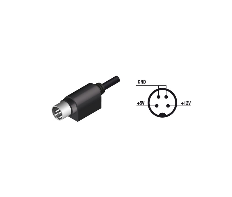 Fuente de alimentación 12V 1A estabilizada. FA1000MA