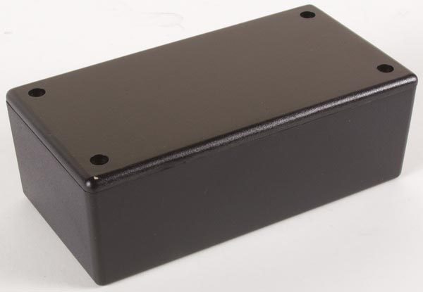 Caja plastico 130x70x45mm Negra - NATRONIC S.A. Electrónica, iluminación, sonido, informática